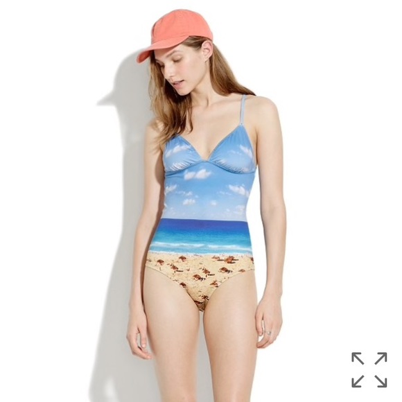 Madewell Other - 🎉FLASH🎉NWT MADEWELL TANK SUIT IN BEACH DAY